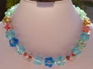 Collier Fleurs Murano